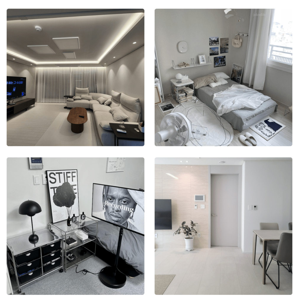 그레이 인테리어