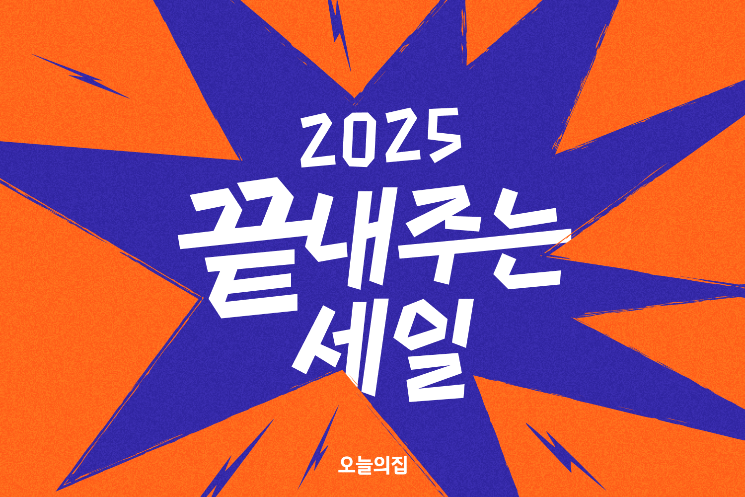 올해 쇼핑은 이걸로 끝! 오늘의집, ‘2025 끝내주는 세일’ 실시